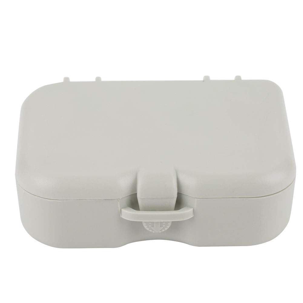 Storage Denture Case 1pc Denture False Teeth Storage Box Case With Mirror and Clean Brush Dental Appliance 13 * 10 * 4