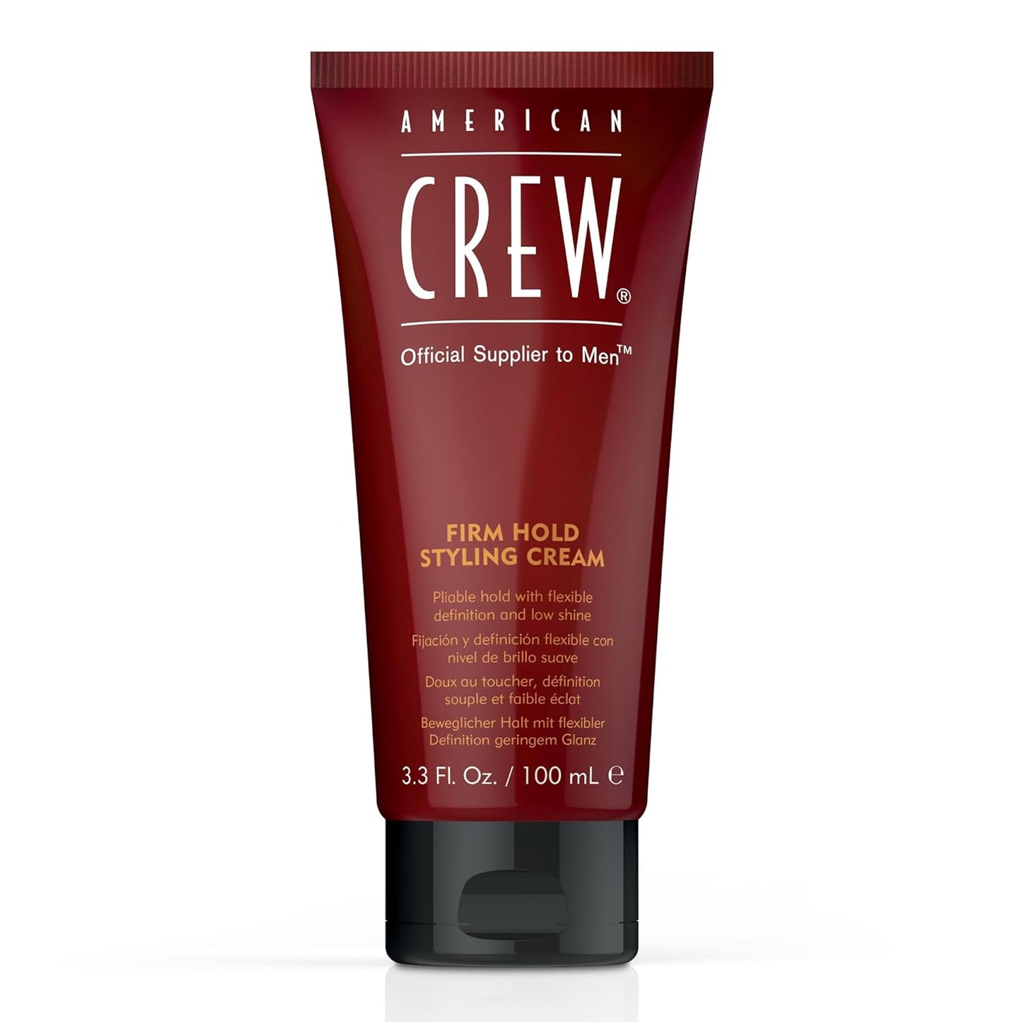 AMERICAN CREW Men's Hair Gel, Light Hold, Non-Flaking Styling Gel, 13.1 Fl Oz & Men's Hair Gel, Firm Hold, Non-Flaking Styling Gel, 3.3 Fl Oz