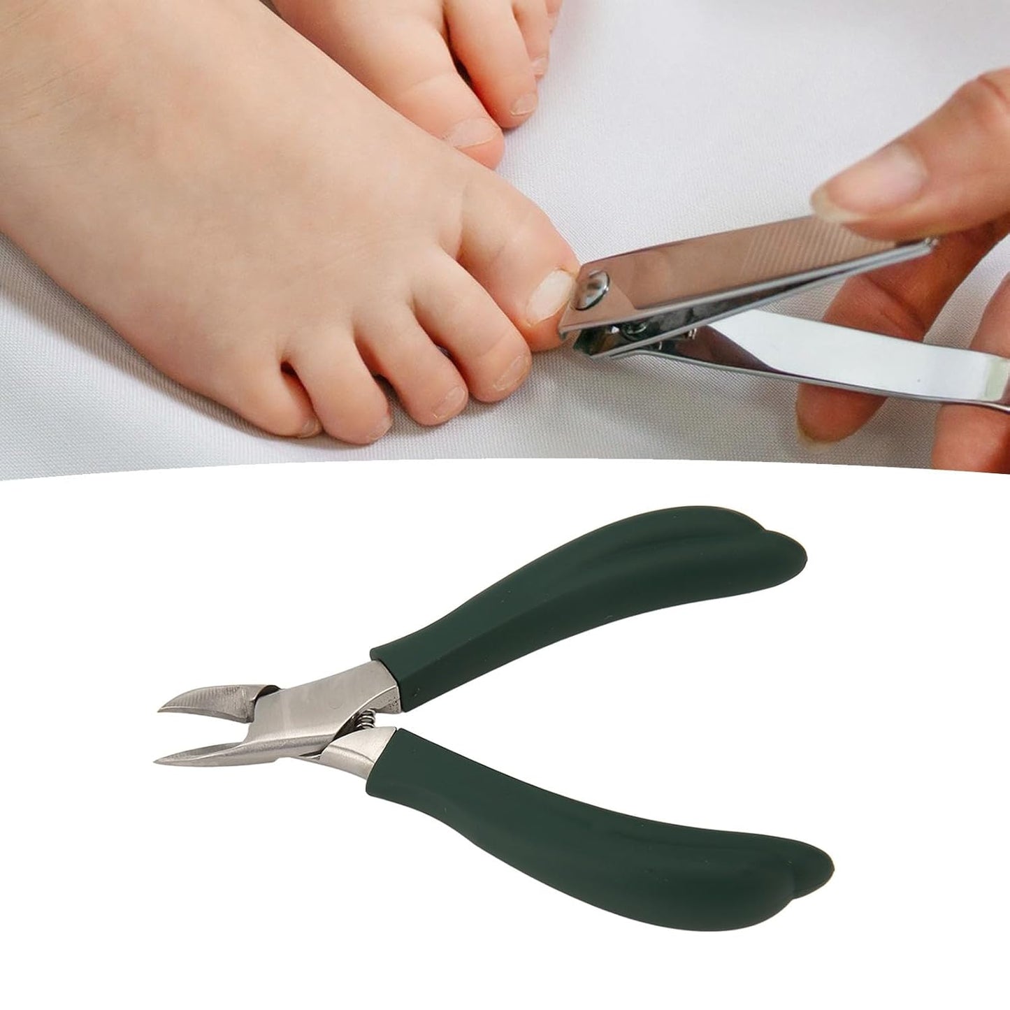 Cuticle Trimmer, Cuticle Cutter, Cuticle Nipper, Stainless Steel Efficient Safe Nail Pliers Cuticula Remover Pedicure Manicure Tools for Fingernails Toenails