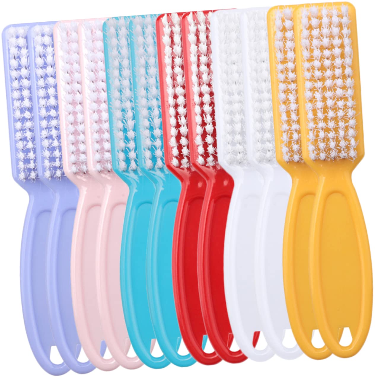 FRCOLOR 96 Pcs Nail Brush Cleaning Brush Hand Massage Brush Toes Manicure Tools Nail Cleaning Brush Nail Brush Cleaners Nail Cleaners Multi-functional Brush Household Supplies