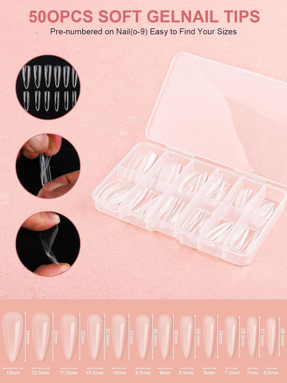 EBANKU Solid Builder Gel with Nail Stamp, Nail Sculpture Gel Kit 4 Colors Nude Clear White Pink Builder UV Gel & 2PCS French Nail Stamper Silicone for Nail Decoration